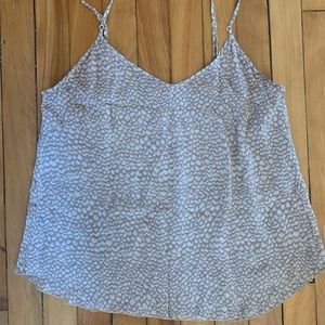 Aritzia Wilfred Silk Tank Top